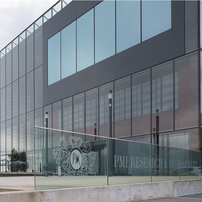 PMI building in Switzerland.